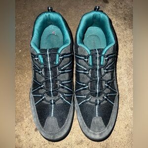 croft & barrow Black and Teal Women’s Athletic Sneakers
